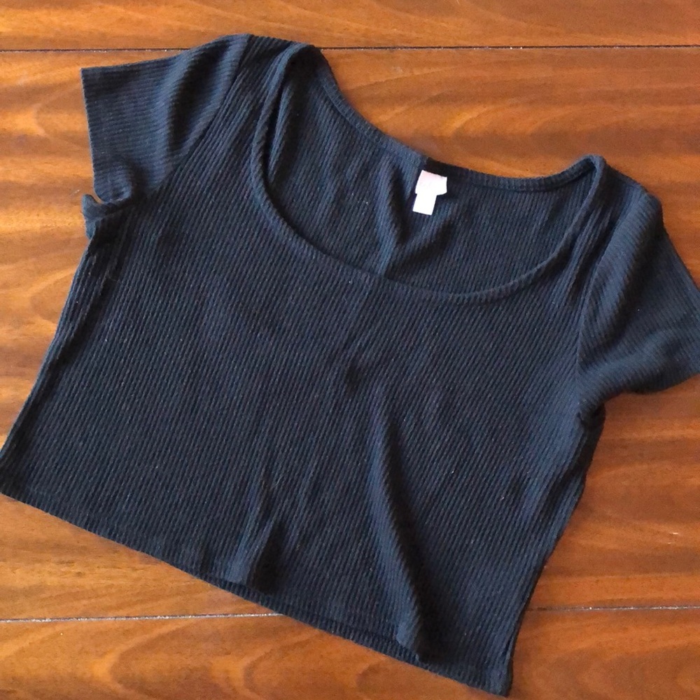 Black Crop Top (Target size XL)